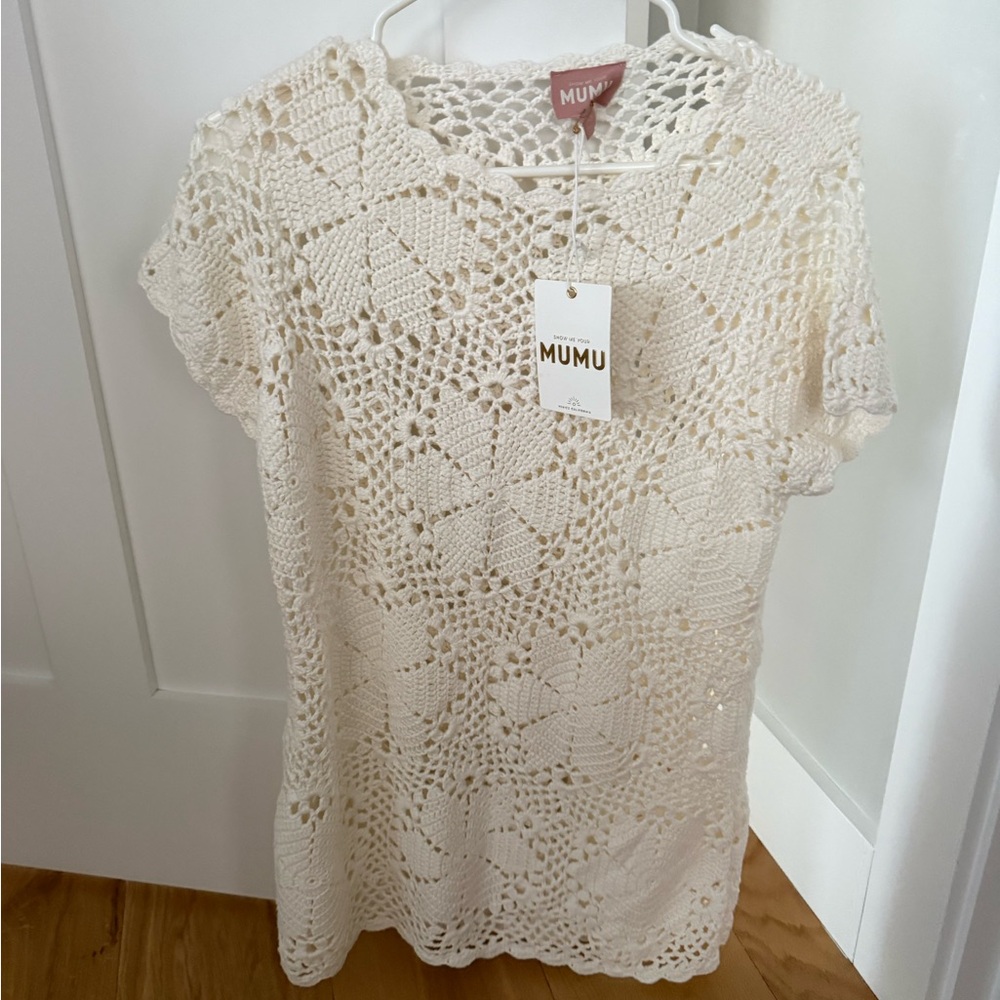 Show Me Your MuMu ‘Cleo’ Crochet Swim Cover